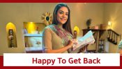 Anjum Fakih gets back to Kundali Bhagya, expresses her happiness 834864