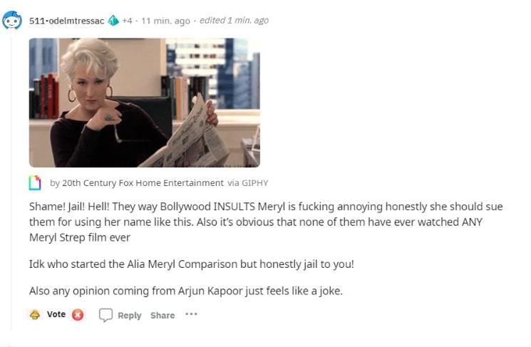 Arjun Kapoor labels Alia Bhatt as ‘Mini Meryl Streep’ after watching RRPK trailer 823967