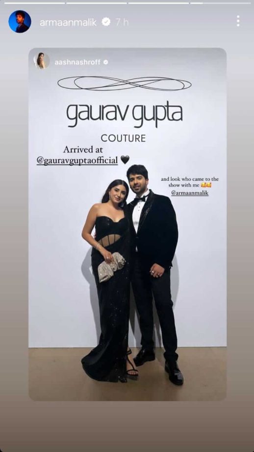Armaan Malik And Aashna Shroff Looks Couple Goals In Black; Check Out New Pics 832550