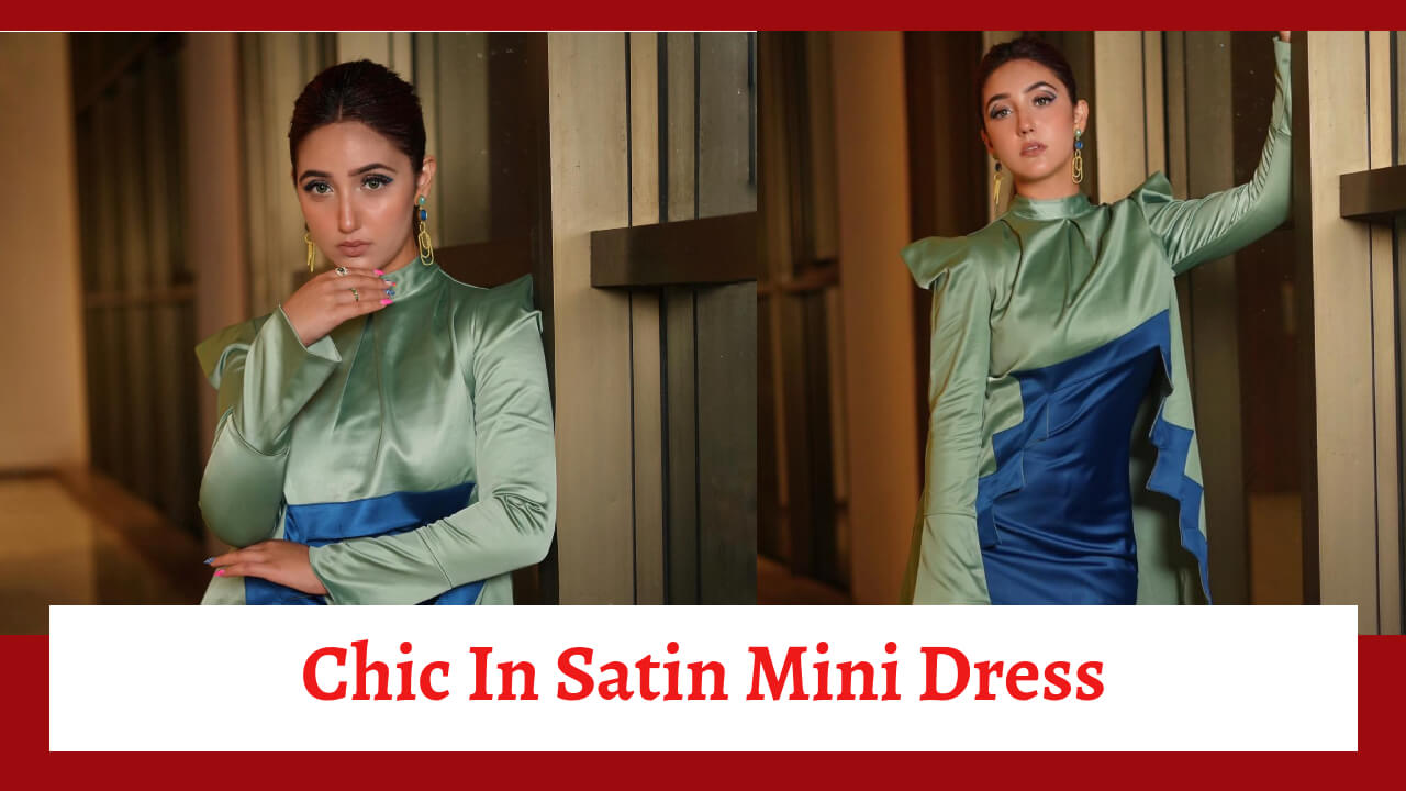 Ashnoor Kaur Looks Chic And Stylish In Satin Mini Dress; Check Here 823839