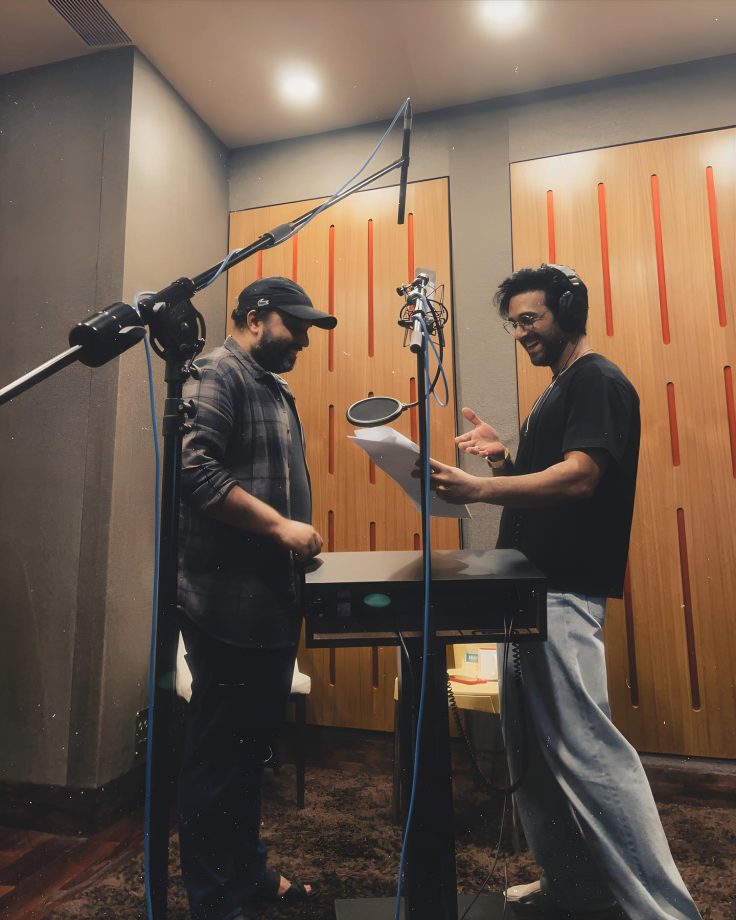 Excel Entertainment's much-awaited Fukrey 3's dubbing begins; the lead actor Pulkit Samrat shares BTS picture from the dubbing studio 831351