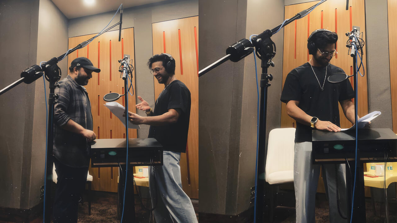 Excel Entertainment's much-awaited Fukrey 3's dubbing begins; the lead actor Pulkit Samrat shares BTS picture from the dubbing studio 831353