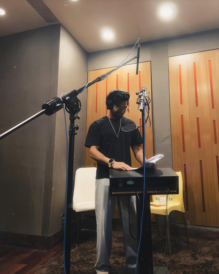 Excel Entertainment's much-awaited Fukrey 3's dubbing begins; the lead actor Pulkit Samrat shares BTS picture from the dubbing studio 831348