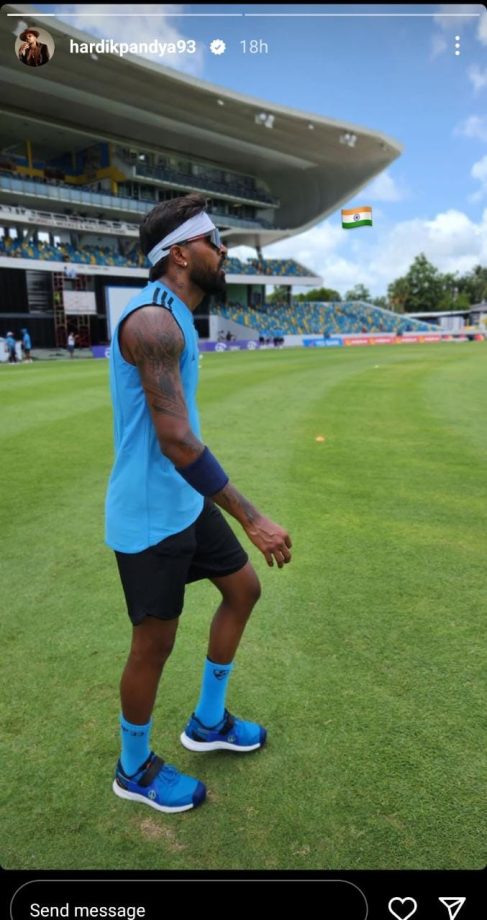 In Pics: Hardik Pandya drops glimpses from practice sessions 838522