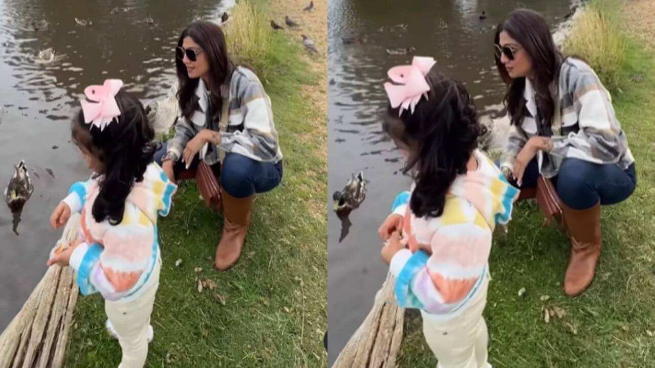London Dairies: Shilpa Shetty Shares Adorable Moments In Nature With Her Kids 838248