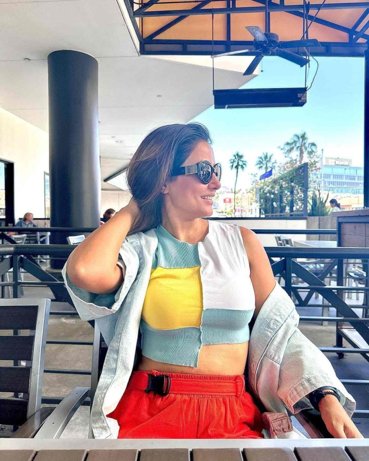 Los Angeles Diaries: Hina Khan Goes Uber Chic In Casuals 833325