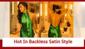 Naagin Fame Tejasswi Prakash Looks Hot In Backless Satin Dress; Check Here 836294