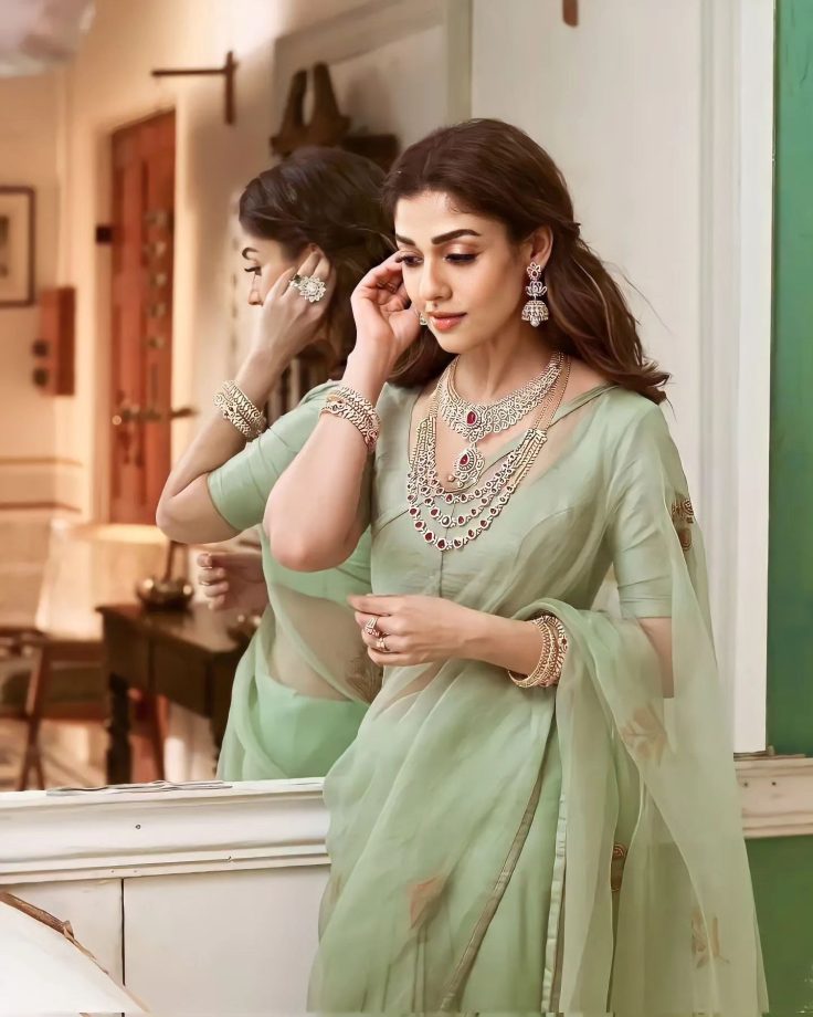 Nayanthara's Heavy Accessories Adds Beauty To Her Royalty 833667