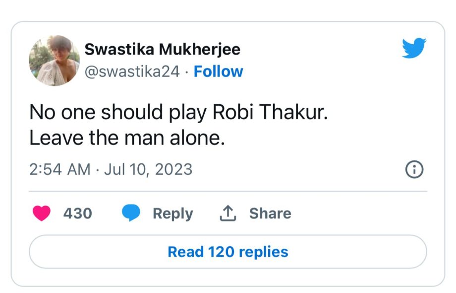 No one should play Robi Thakur: Swastika Mukherjee opposes Anupam Kher’s casting for Rabindranath Tagore 833240
