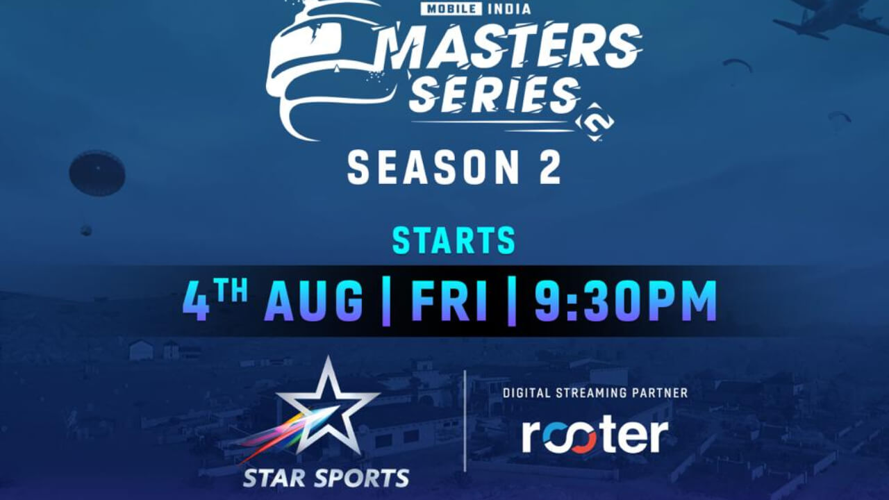 NODWIN GAMING AND STAR SPORTS ANNOUNCE BGMS SEASON 2 WITH ROOTER AS THE DIGITAL STREAMING PARTNER 835548