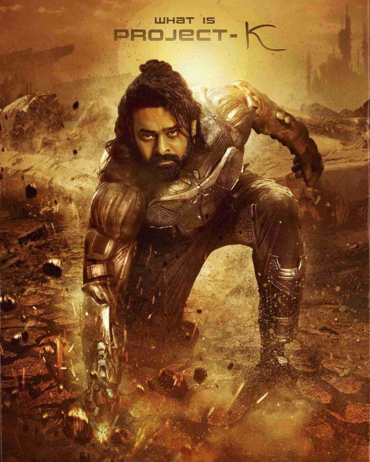 Project K First Look: Prabhas ups intensity in his iron shield armour 835135
