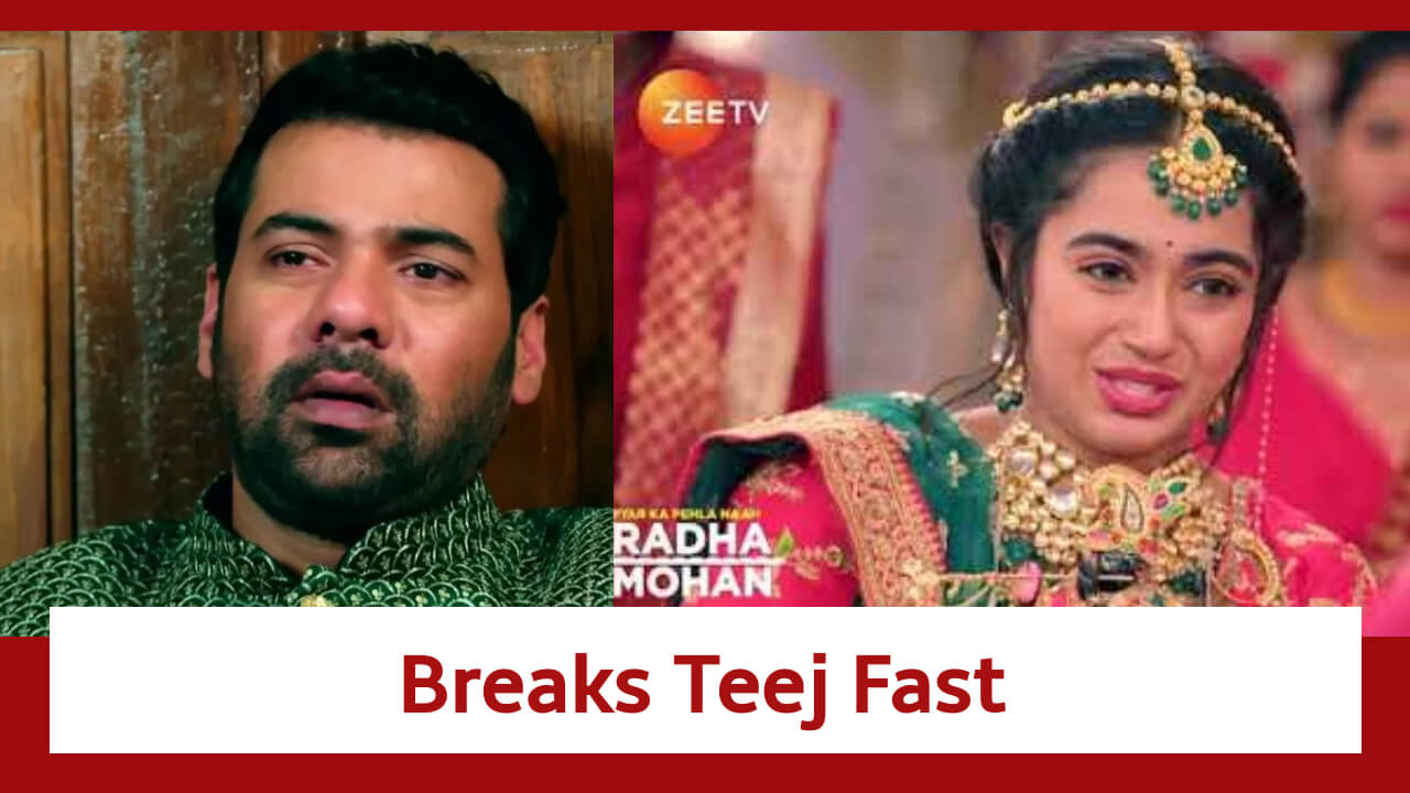 Pyar Ka Pehla Naam Radha Mohan Spoiler: Mohan to break Radha's Teej fast in jail 839286