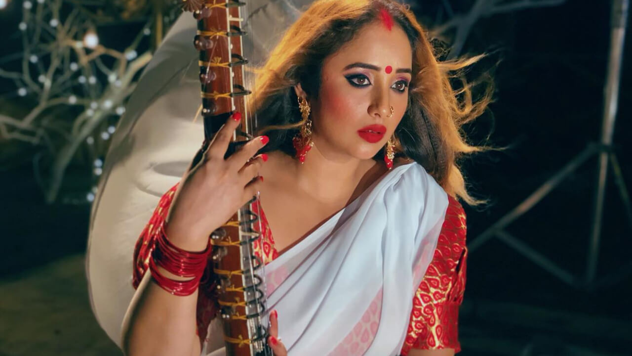 Rani Chatterjee Turns Muse In White Saree For Her Upcoming Song Iwmbuzz