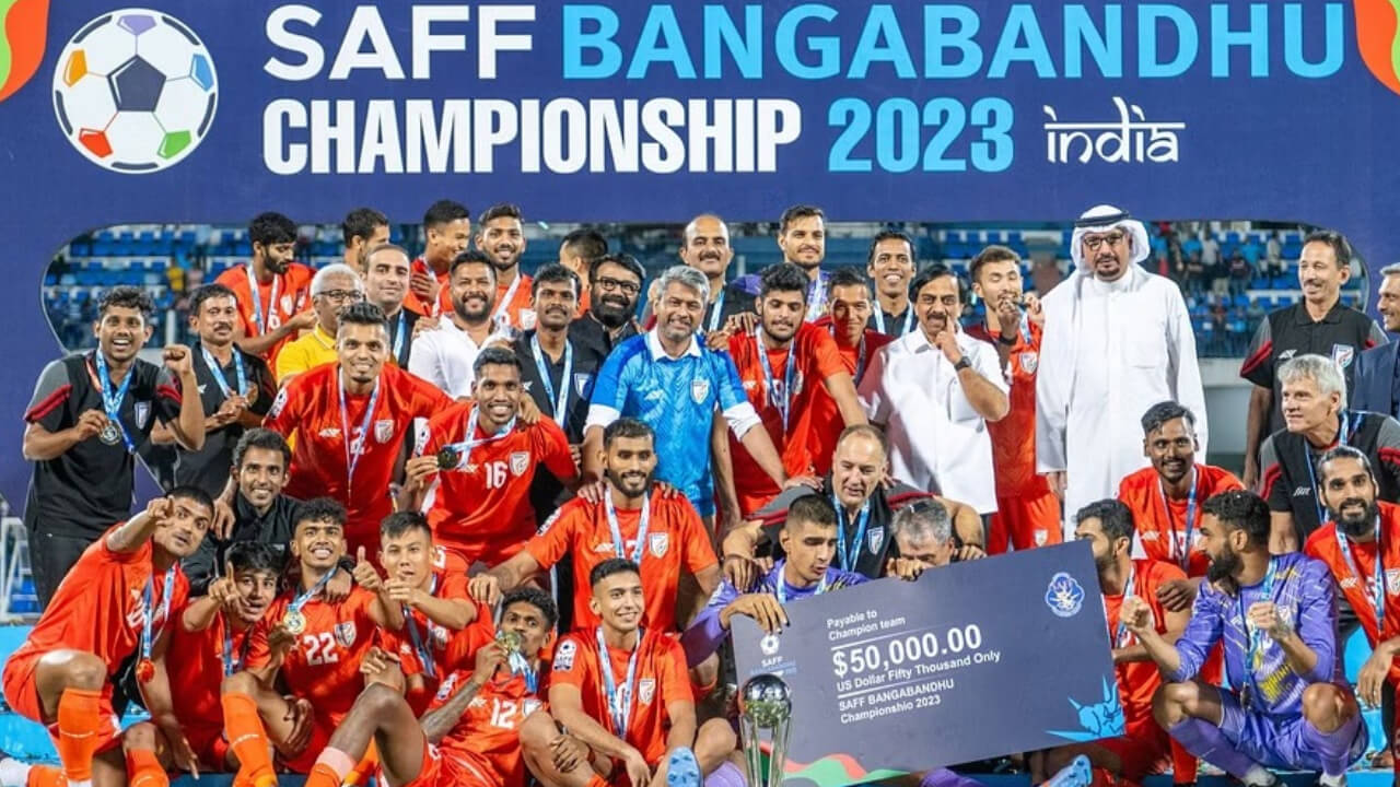 SAFF Championship 2023: Team India beats Kuwait, Cricket fraternity pours love on Twitter 823926