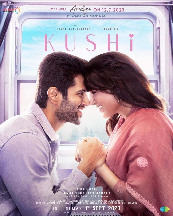 Samantha Ruth Prabhu And Vijay Deverakonda Starrer Kushi's New Song Release Date Is Out; Check Out 832228