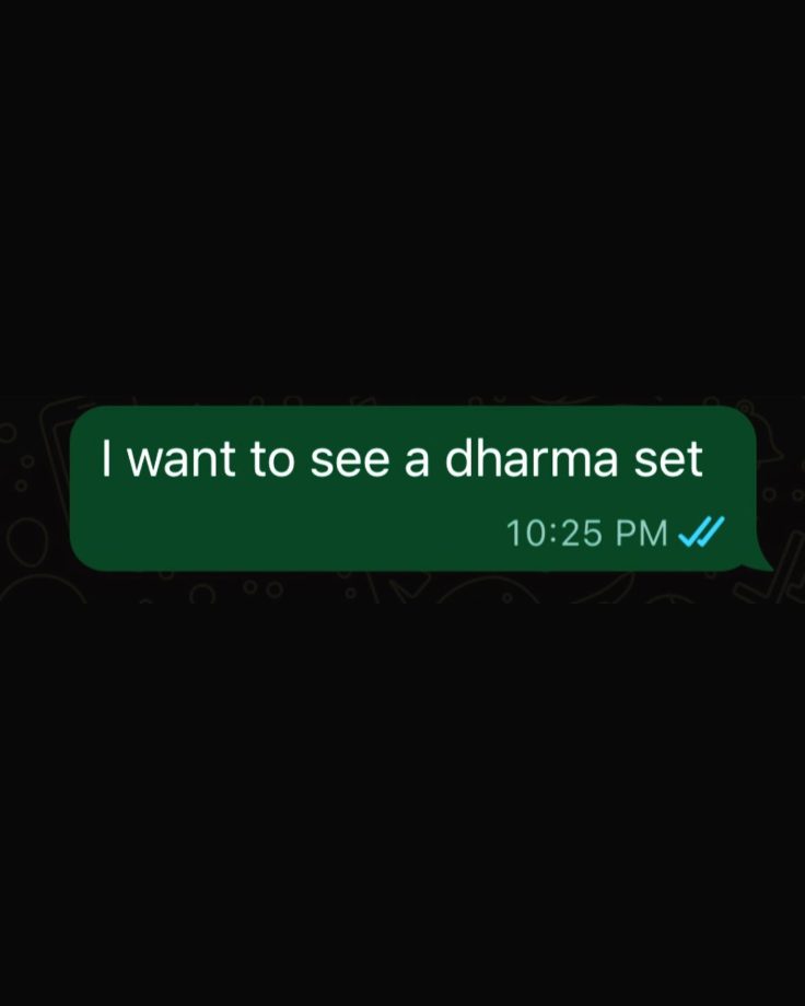 Sriti Jha goes ‘Dharmatic’ on Dharma sets, gets candid with Karan Johar 838586