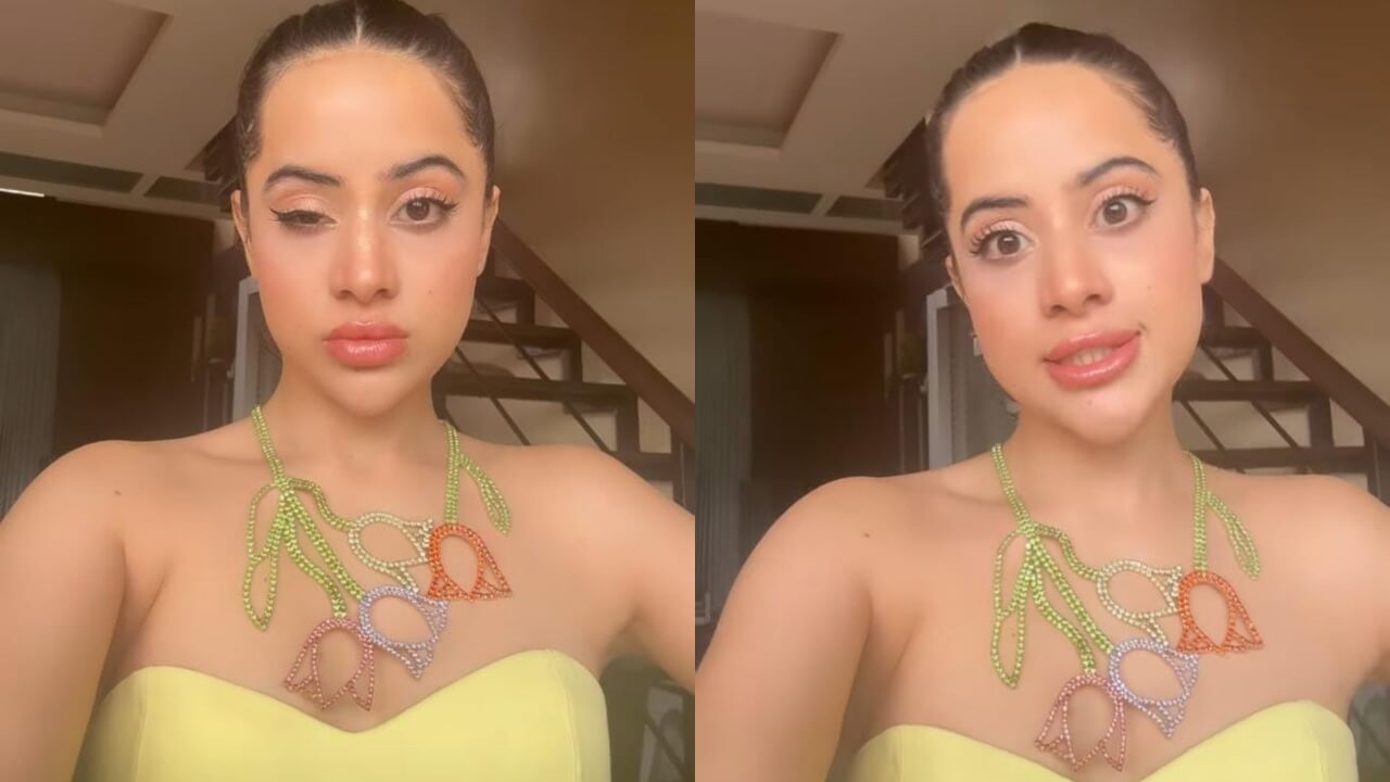 Urfi Javed's New DIY Necklace Screams Attention 832747
