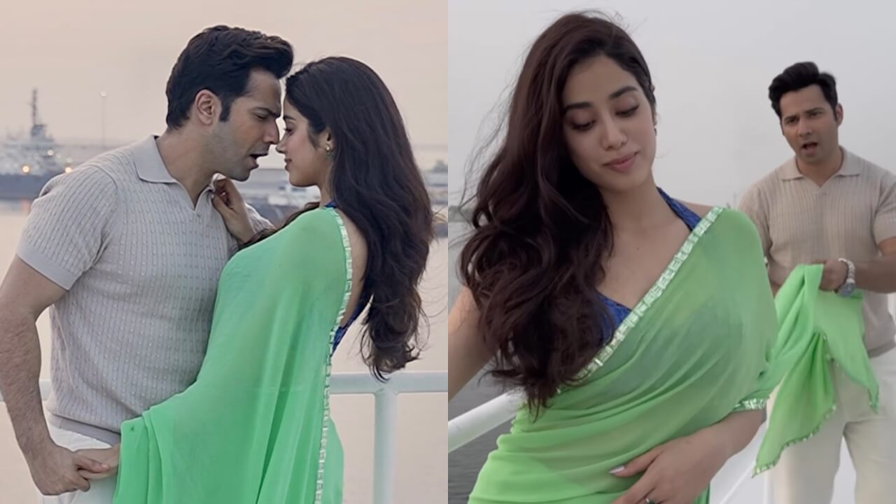 Watch: Janhvi Kapoor and Varun Dhawan Romantic Moments On 'Tumhe Kitna Pyaar Karte' 832740