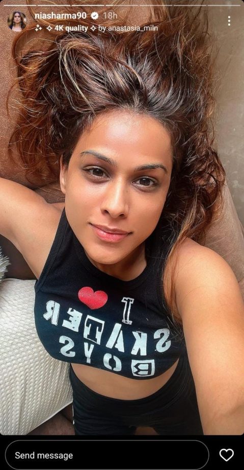 Who Is Nia Sharma's Quirky Pass Time Bestie? 823586