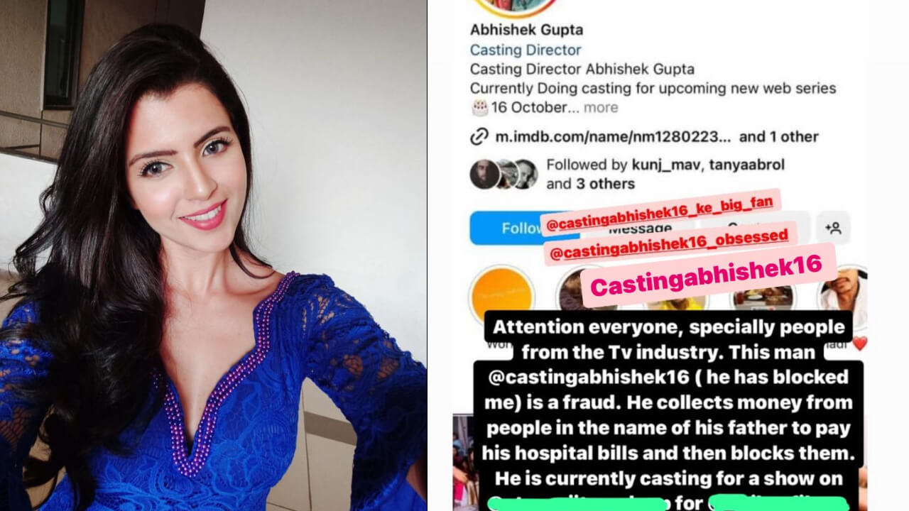 Actress Jasmine Avasia calls for 'action' against the unruly acts of Casting Director Abhishek Gupta; Read here 843918