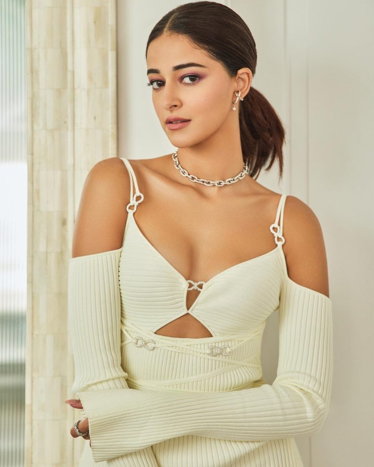 Ananya Panday is ‘Dream Girl’ personified in white body-hugging silhouette, see pics 843563