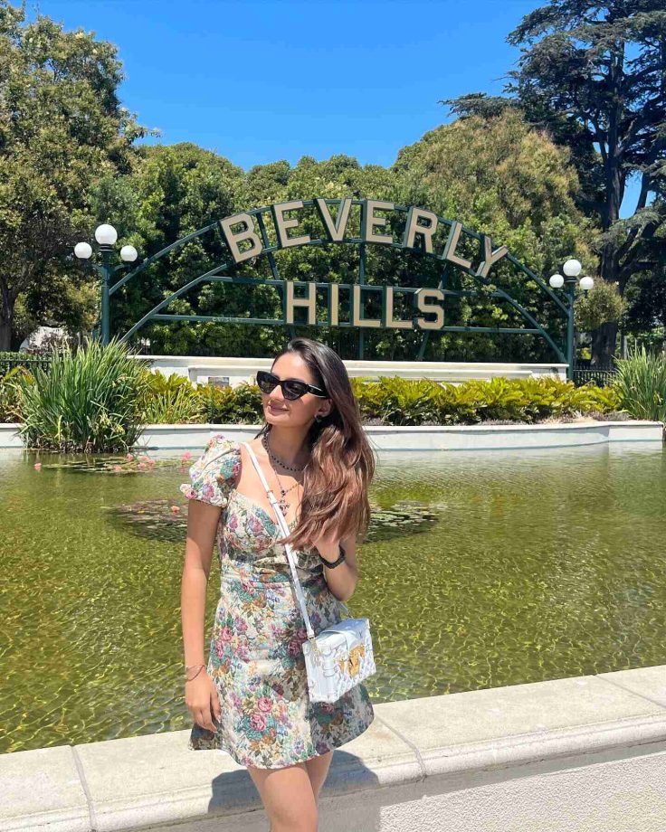 Anushka Sen Is Lost In 'Dreamy' LA Vacation; Goes Gorgeous In Floral Dress 842837