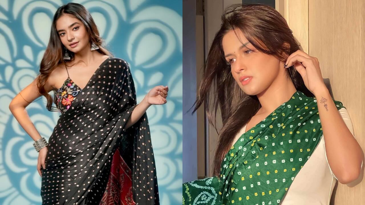 Anushka Sen VS Avneet Kaur: Whose Retro Chundari Chap Saree Look Is Making Hearts Flutter? 847711