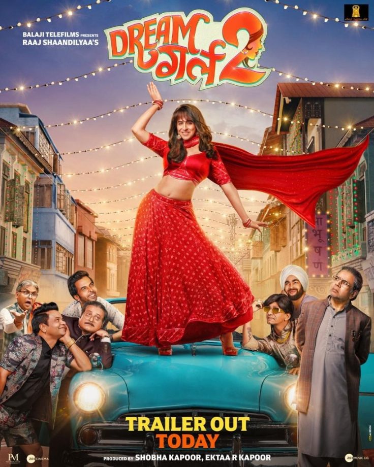 Balaji Telefilm’s Dream Girl 2 Unveils Jaw-Dropping Poster - Ayushmann Khurrana Shines as Pooja - Trailer out today 839584