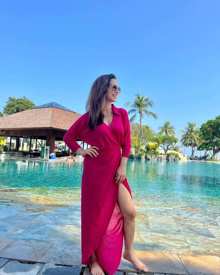 Bali Bliss: Sunayana Fozdar's tropical glamour takes over in pink 846234