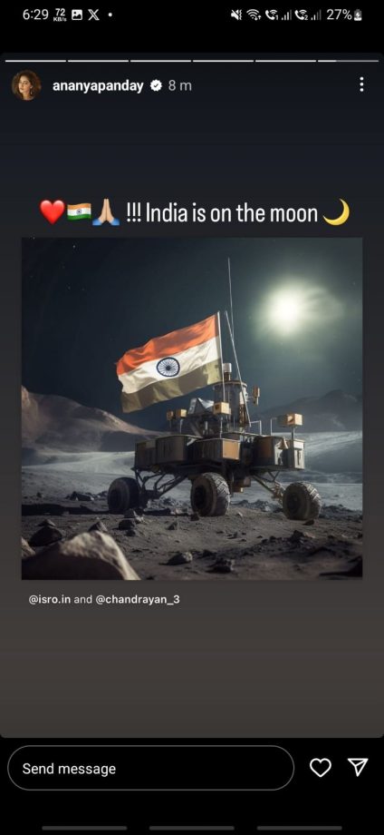 Chandrayaan 3 triumphs; from B-town to digital- Stars unite in Moon gazing 845124