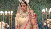 Did you know Aishwarya Khare wore a 20-kg lehenga for a recent wedding sequence in Bhagya Lakshmi?