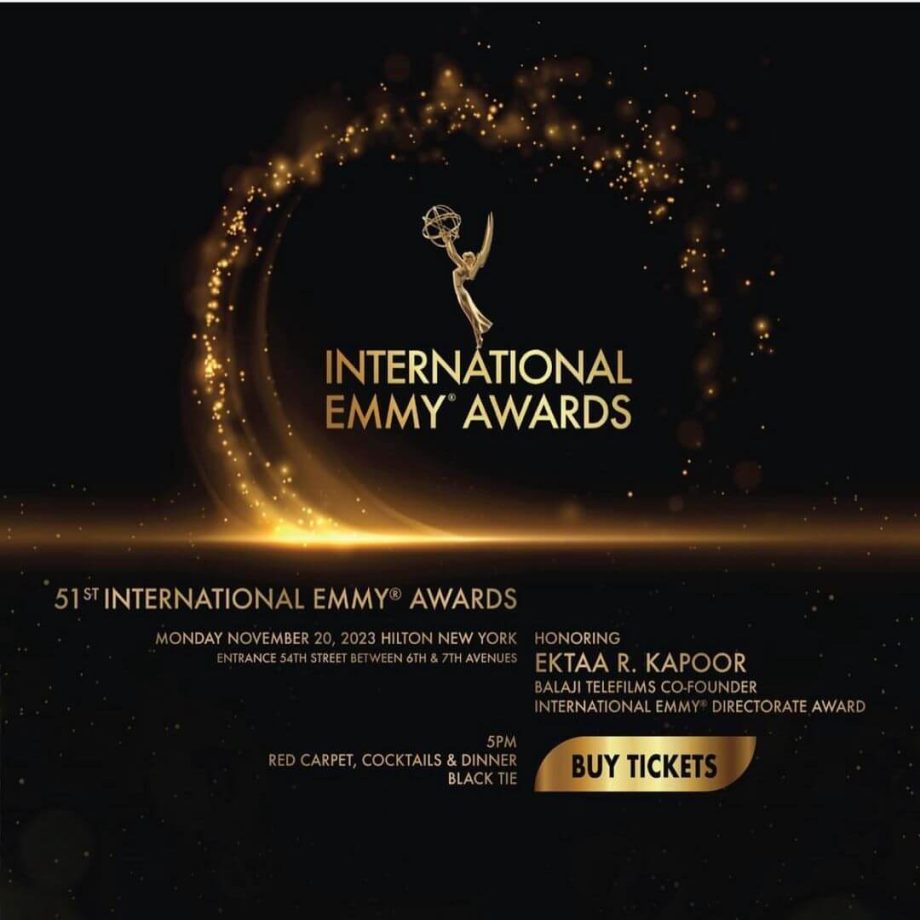 Ekta Kapoor gets honoured with International Emmy Directorate Award, deets inside 847015