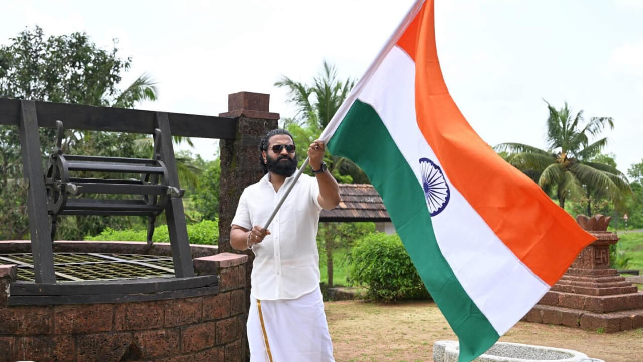 Here's how Kantara star Rishab Shetty expressed his wishes to everyone on Independence Day 843081