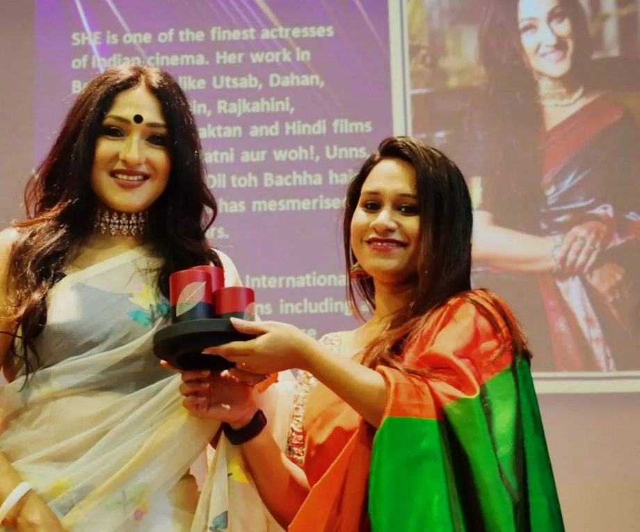 In Pics: Rituparna Sengupta graced with honours at Singapore Coastal Connect event 841910