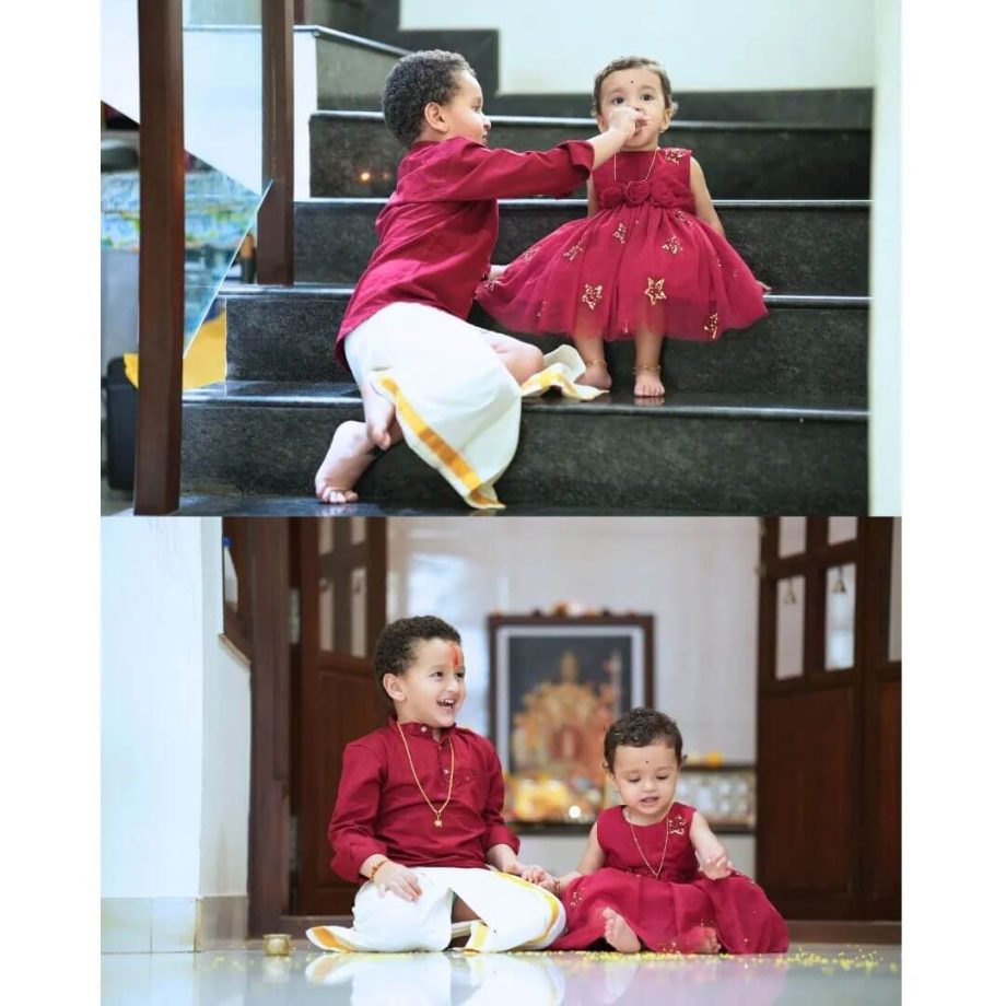 Major Sibling Goals! Here's how Rishab Shetty's kids Ranvit and Radhya celebrate Raksha Bandhan! 847357