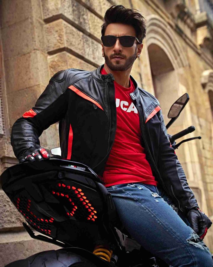 Ranveer Singh signed as the 1st Indian Brand Ambassador for luxury Italian Superbike Ducati post success of RRKPK 841391