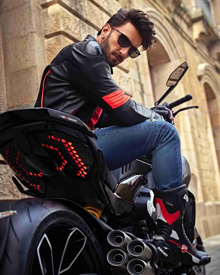 Ranveer Singh signed as the 1st Indian Brand Ambassador for luxury Italian Superbike Ducati post success of RRKPK 841394