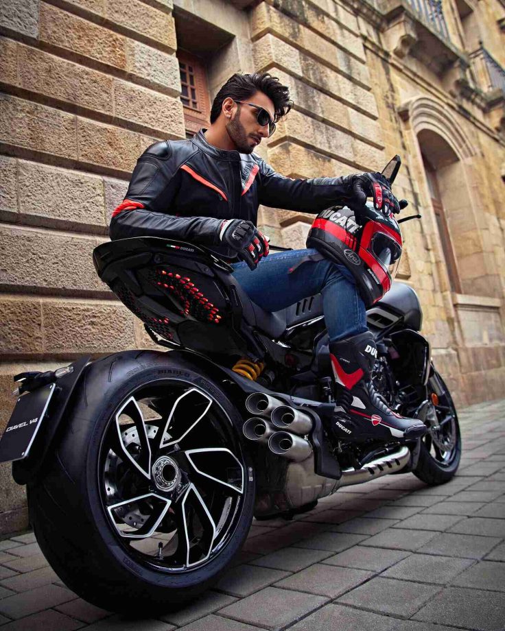 Ranveer Singh signed as the 1st Indian Brand Ambassador for luxury Italian Superbike Ducati post success of RRKPK 841390
