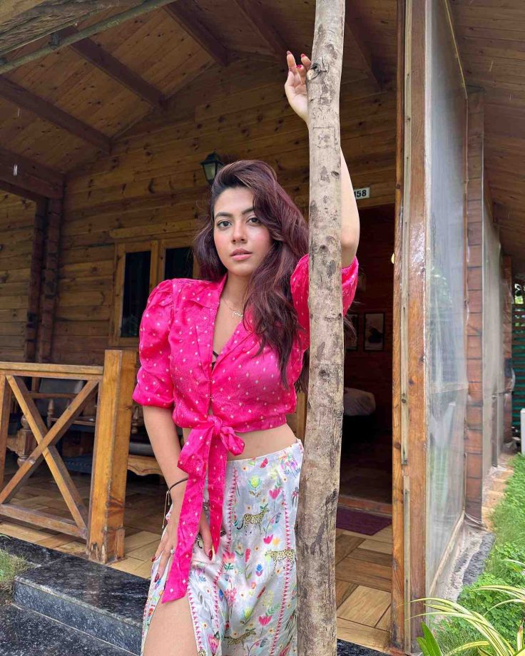 Reem Shaikh's Pop Color Boho Glam Is Ultimate Vacation Style File 846062