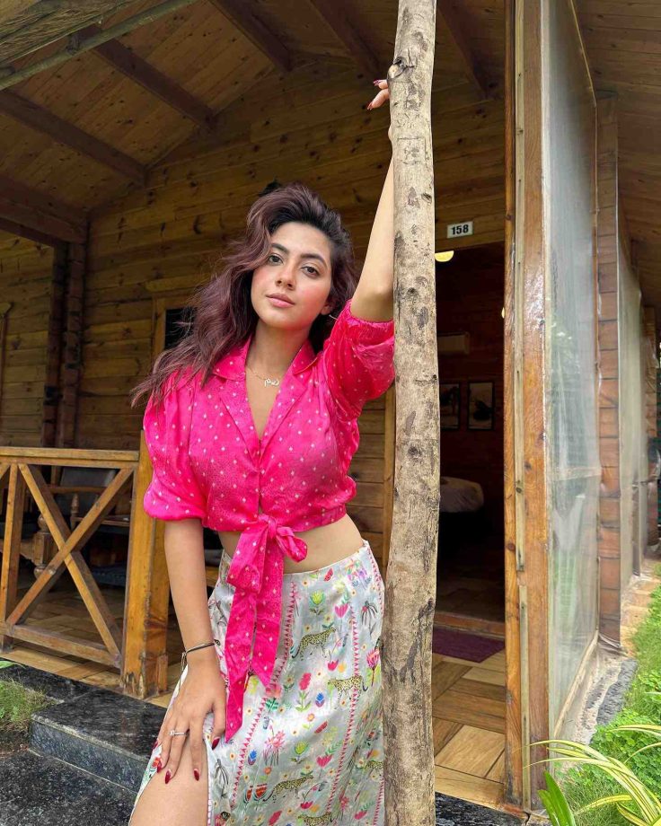 Reem Shaikh's Pop Color Boho Glam Is Ultimate Vacation Style File 846061