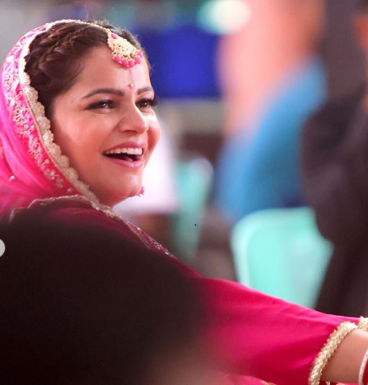 Rubina Dilaik Looks Gorgeous In Her Look For Her Punjabi Film Chal Bhajj Chaliye 843880