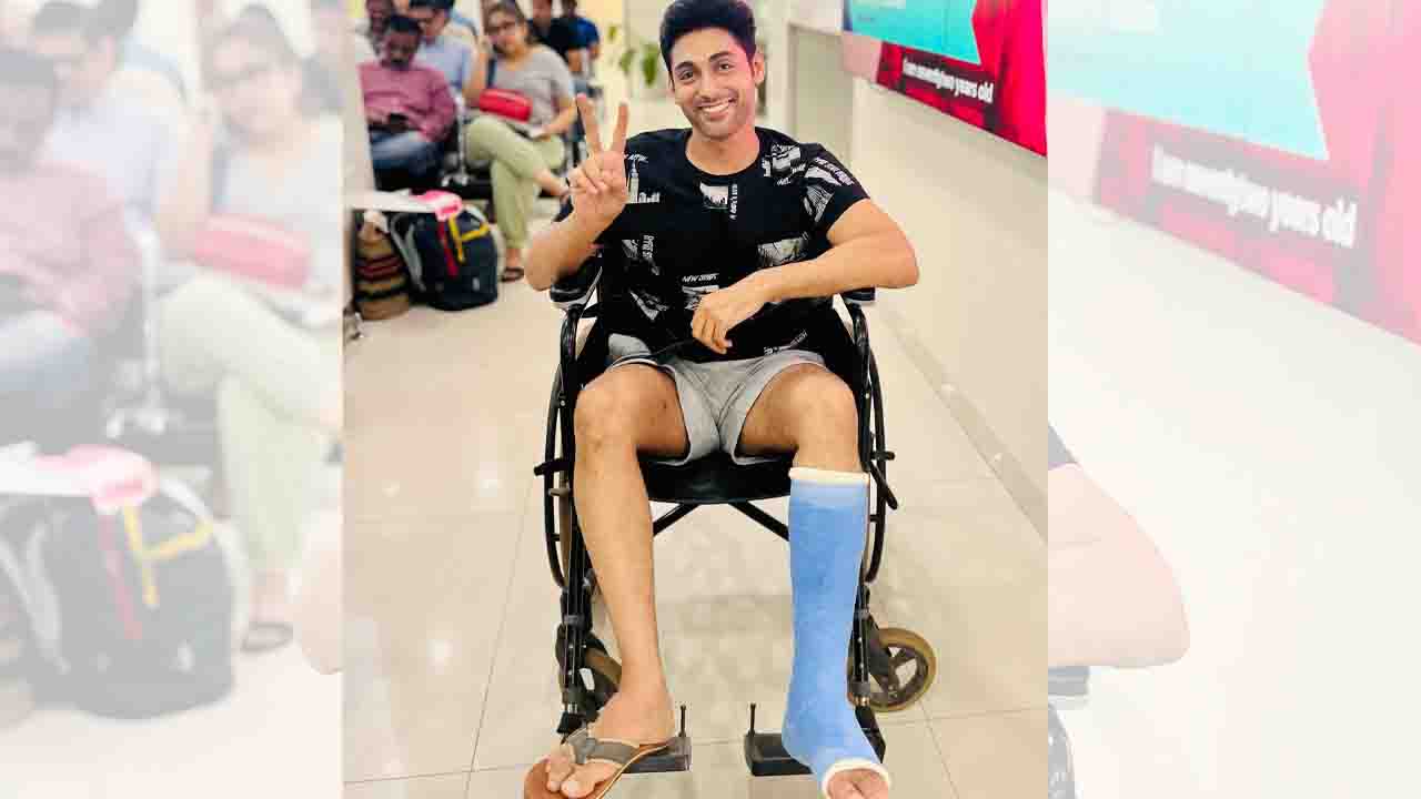 Ruslaan Mumtaz suffers leg fracture while playing Badminton 844034
