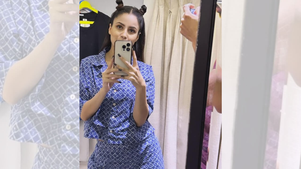 Shehnaaz Gill Gets Candid In Pajamas, See Her Cuteness In Mirror Selfie 847212