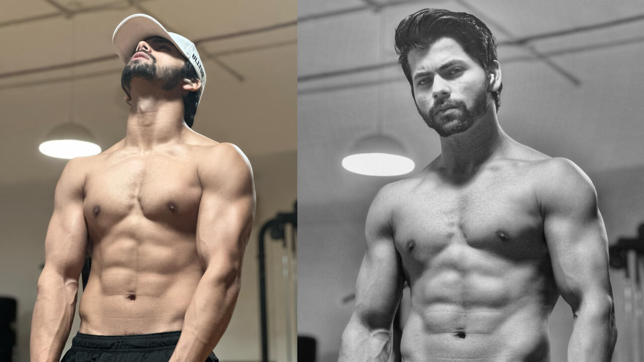 Siddharth Nigam looks rugged n roaring in his latest shirtless gym photo 844686