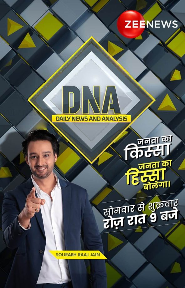 Sourabh Raaj Jain’s never-seen-before avatar on Zee News’ DNA New Avataar redefines the news media landscape 839820