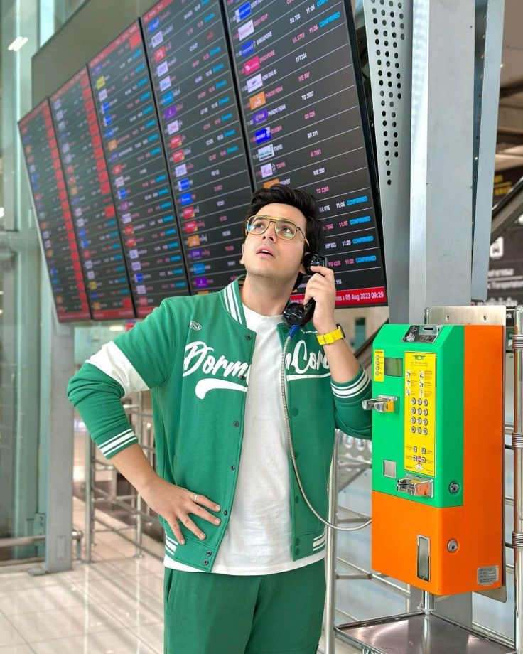 Take the ultimate airport fashion cue from TMKOC star Raj Anadkat, see pic 846221