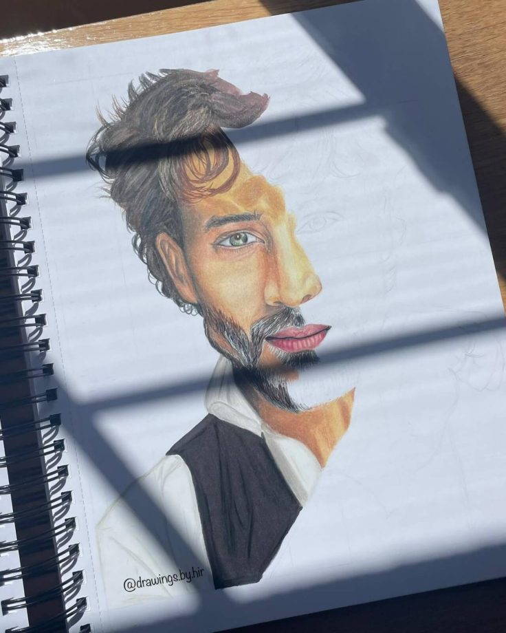 Tiger Shroff fan paints a real-life portrait of him, former gives a special shoutout 846176