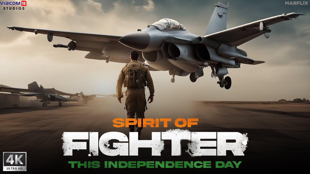 Unveiling the 'Spirit of Fighter': The First Motion Poster of Viacom18 Studios and Marflix Pictures Revolutionary Aerial Action Film 'Fighter' on Independence Day!