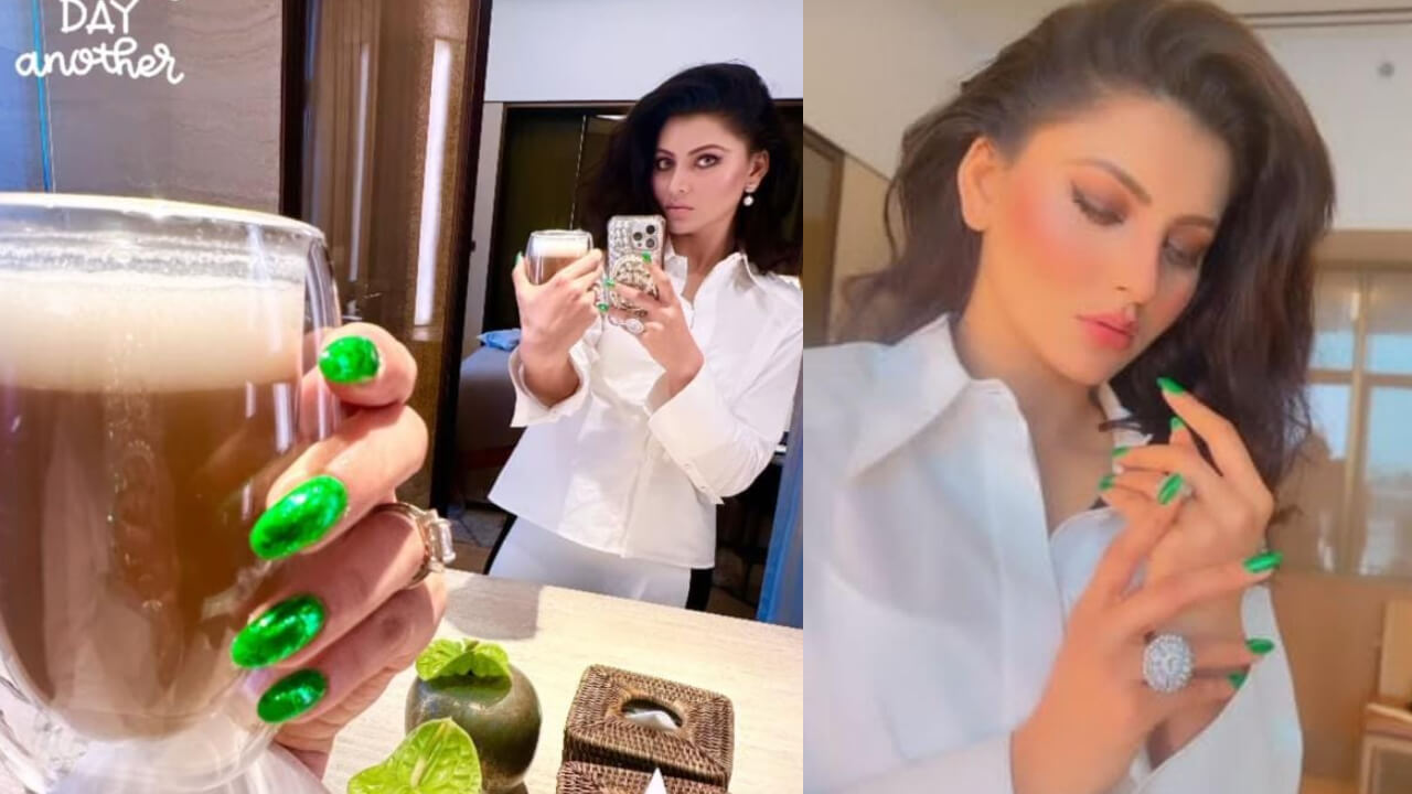 Urvashi Rautela Is All 'Glitter' And 'Glam' In Mirror Selfie 843294