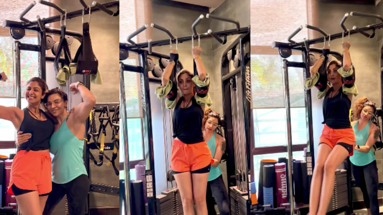 Watch: Shilpa Shetty swears by some ‘core’ workout sessions 844657